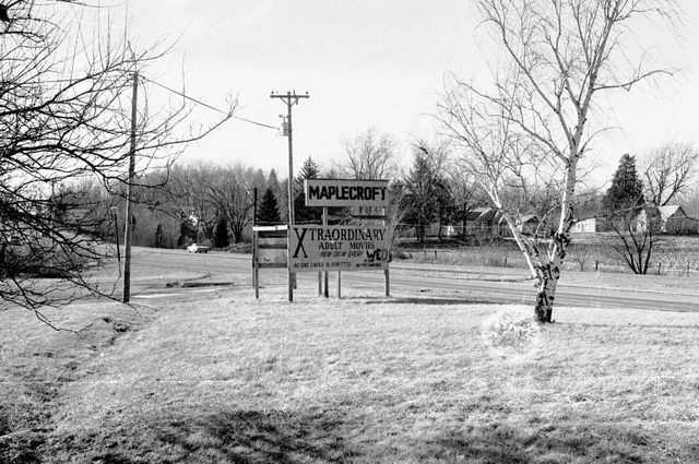 Maplecroft Drive-In - OLD PHOTO FROM HARRY MOHNEY